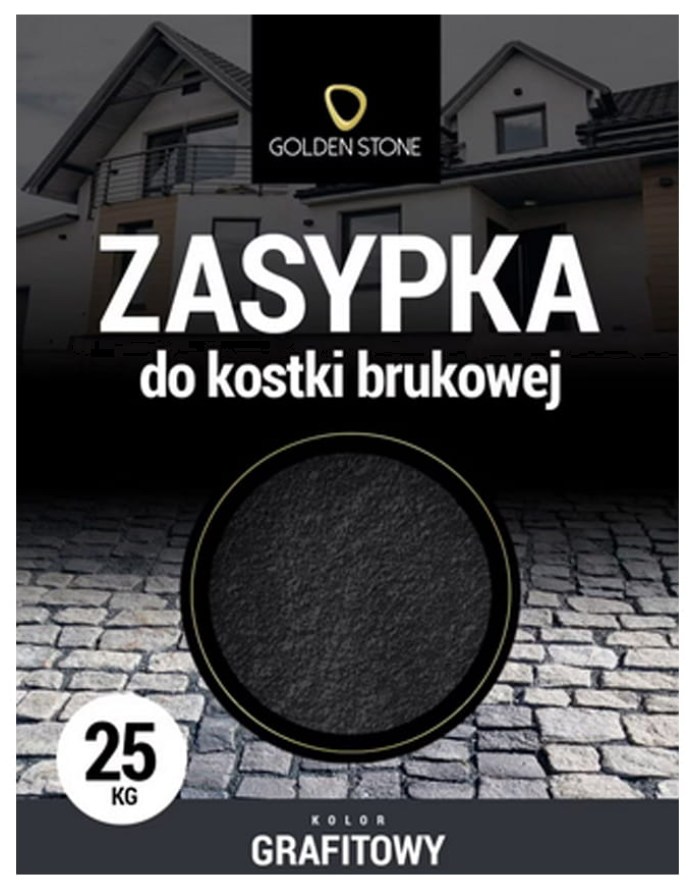 grafitowa zasypka do kostki brukowej